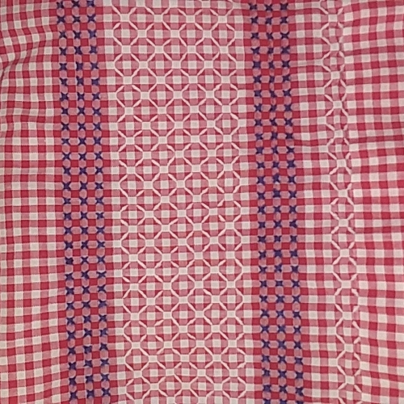 Vintage style waist tie apron - Picture 2 of 3